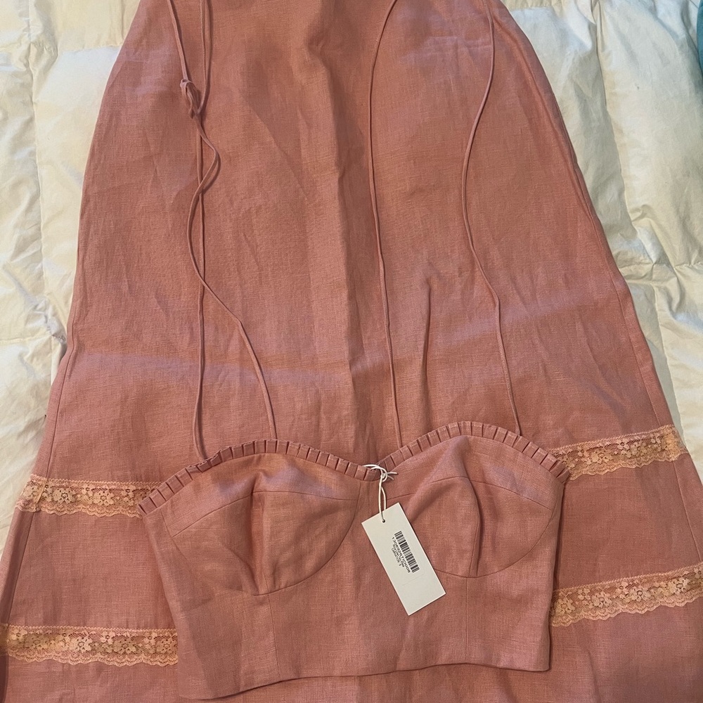 Reformation Rima Linen Two Piece